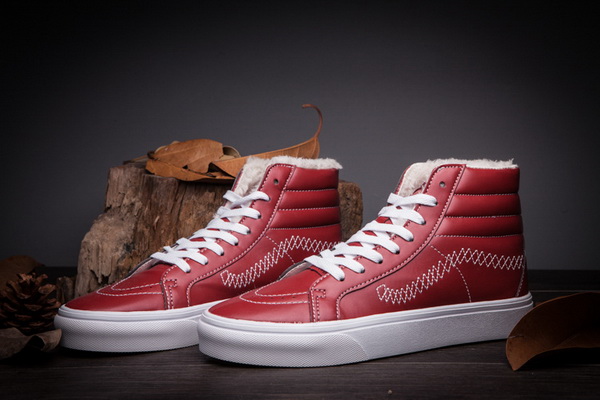 Vans High Top Shoes Women--047